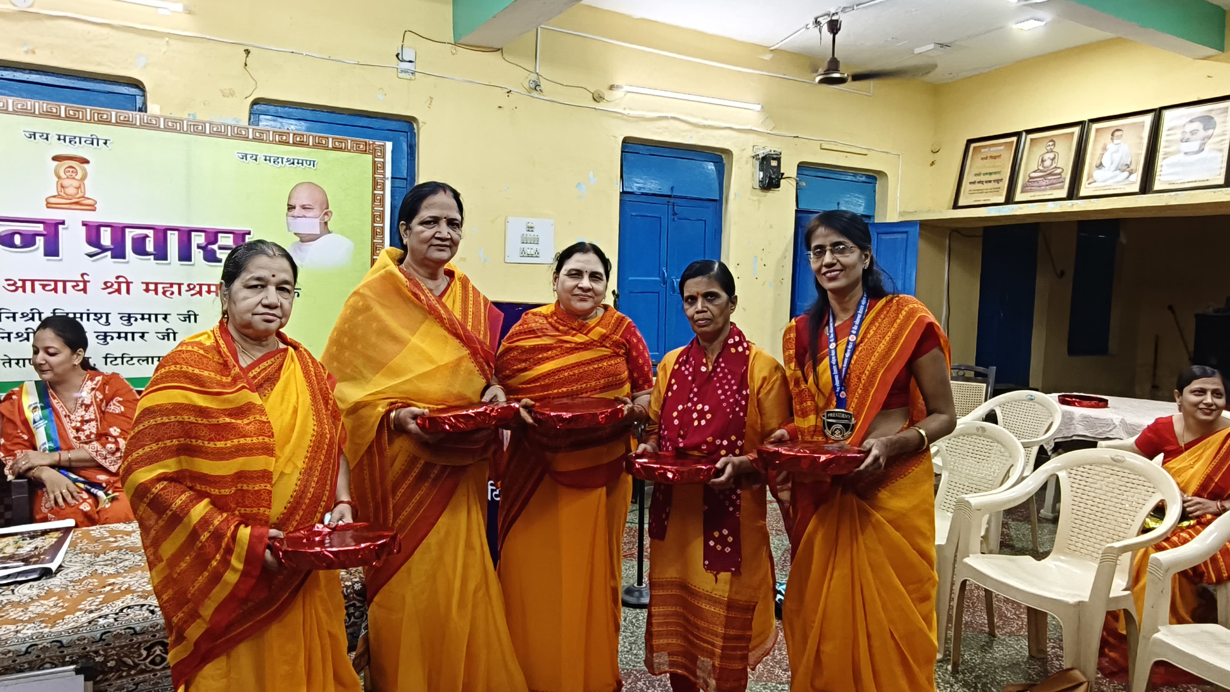 तेरापंथ महिला मण्डल टीटीलागढ़ द्वारा "या देवी सर्वभूतेषु कार्यशाला" का हुआ आयोजन 